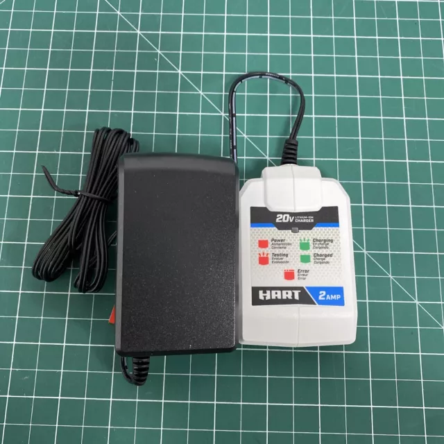 NEW HART 2Amp CGH001 20V 20Volt Lithium Ion Battery Charger H3B0