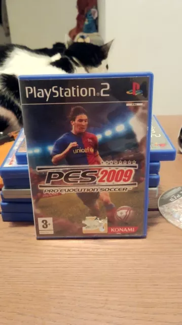 Pes 2009 Pro Evolution Soccer Ps2 Playstation 2 Gioco Italiano Completo Calcio