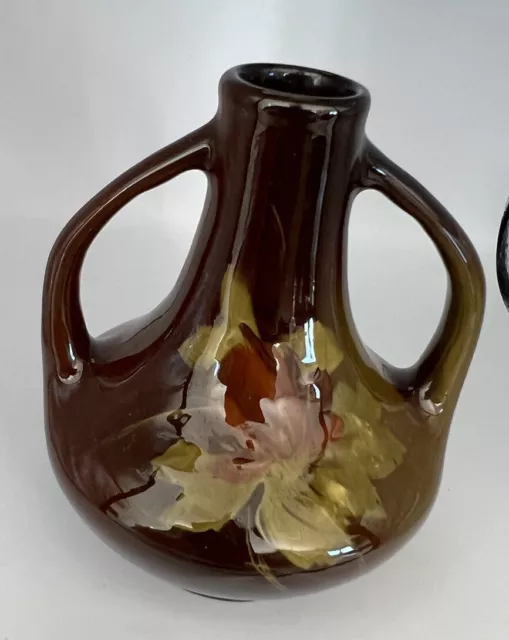 JB Owens Utopia Glazed Art Pottery Vase Owens from 1890's