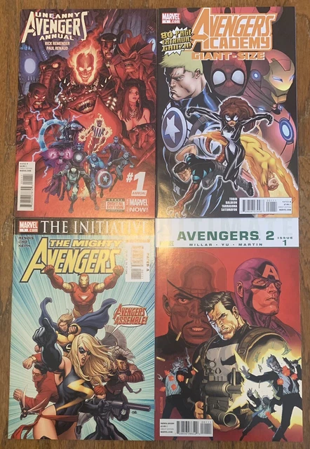 Mighty Avengers 1 Uncanny Avengers Annual 1 Avengers Academy 1 Ultimate Avengers