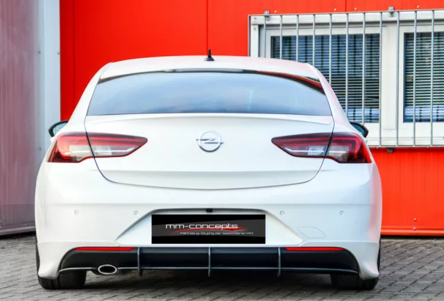 Heck Ansatz Einsatz Spoiler Diffusor für Opel Insignia B Sports Tourer  HA218