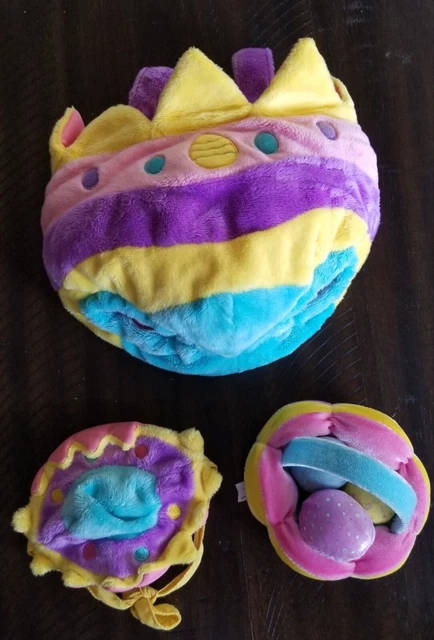 Build A Bear Easter Outfit Costume With Bonnet Hat Basket And 3 Eggs BABW Build A Bear Easter Outfit Costume With Bonnet Hat Basket And 3 Eggs BABW
