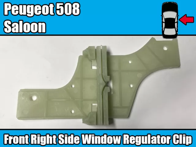 Window Regulator Repair Clip For PEUGEOT 508 SALOON Front Right Side Door
