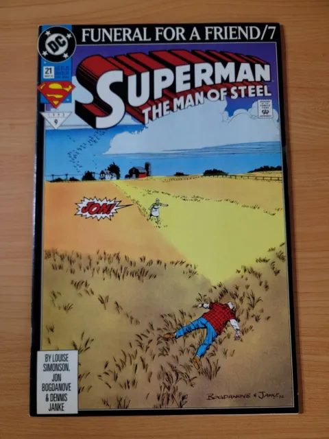 Superman The Man of Steel #21 ~ DOLLAR BIN ~ 1993 DC Comics