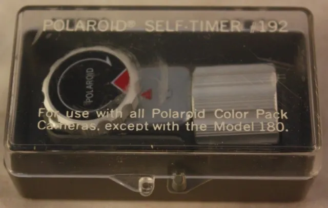 Temporizador automático Polaroid de colección #192 para paquete de colores Polaroid cámaras excepto las 180