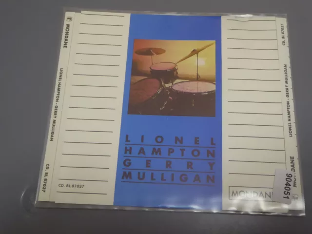 LIONEL HAMPTON / GERRY MULLIGAN : Selftitled  > VG+ (CD)