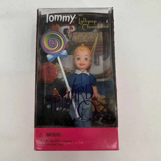 1999 Mattel Barbie The Wizard Of Oz Tommy as Lollipop Munchkin Doll