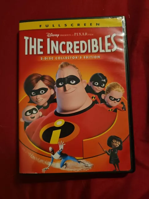 Walt Disney's Pixar Pictures - "The Incredibles"  2 disk collectors edition.
