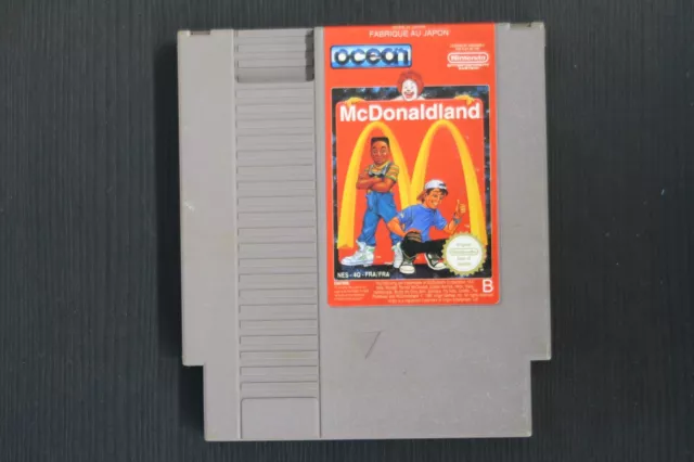 MCDonaldland Nintendo NES Loose PAL FRA