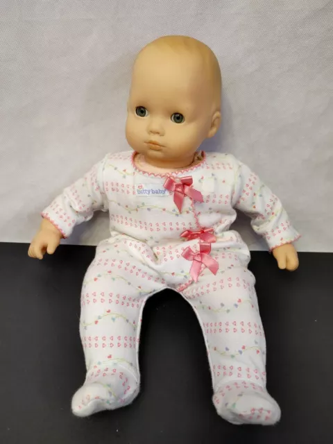 Bitty Baby American Girl Doll Blonde Blue Green Eyes with Pajamas