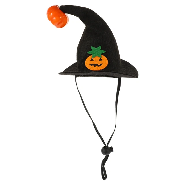 Halloween -Themen -Haustier -Hut -Kürbismuster Haustier Hut Katzenhund Halloween