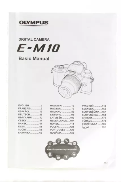 Istruzioni per l'uso Olympus E-M10 OM-D istruzioni