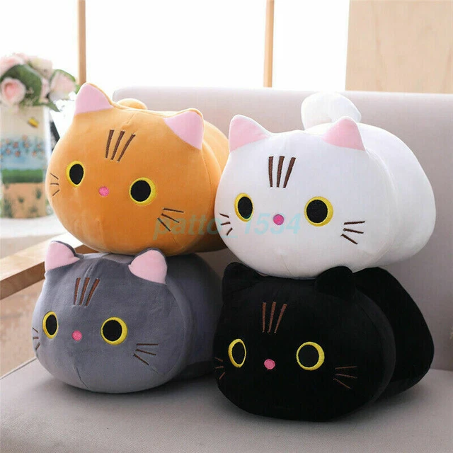 25/35CM Cartoon Plush Toy Cat Pillow Cute Kitten Doll Soft Toy Kids Gift Au New