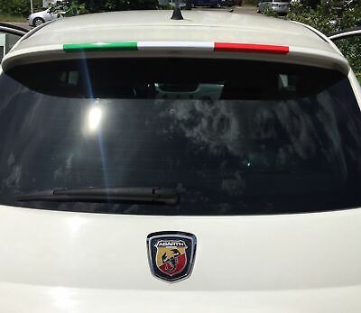 3er Set Italia Bandiera Strisce Adesivo Decalcomania Auto Pellicola