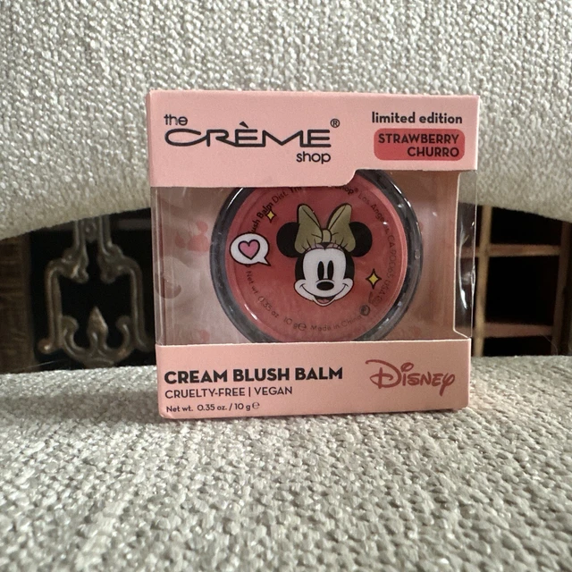 The Creme Shop x Disney Minnie Mouse Cream Blush Balm Strawberry Churro Limited