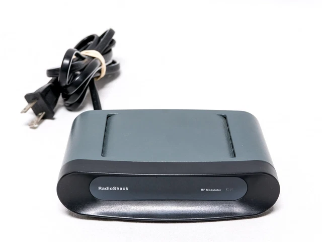 ⭐ Radio Shack Radioshack Stereo RF Modulator Audio Video CAT. NO. 15-2526 ⭐