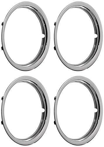 Phoenix Usa 1503 Wheel Trim Rings: Various Models; 15" Stainless Steel Trim Rin