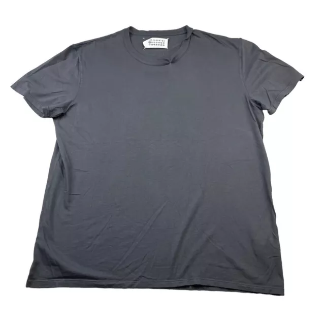 MAISON MARTIN MARGIELA Men's 100% Cotton S/S T-Shirt Gray • Italy ...