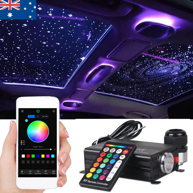 500 Home Car Headliner Star Light kit Roof Remote Fiber Optic Ceiling Lights APP