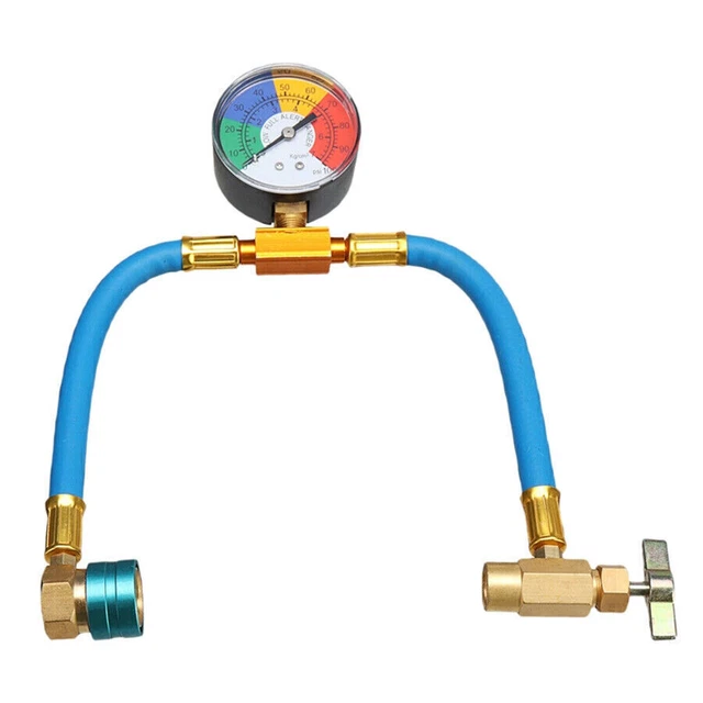 R134A Kältemittel Ladeschlauch - Klimaanlagen Füllschlauch Mit Messgerät