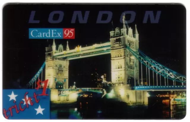 Cardex '95 Maastricht : London Pont (Ur Carte De Puzzle) Téléphone Carte