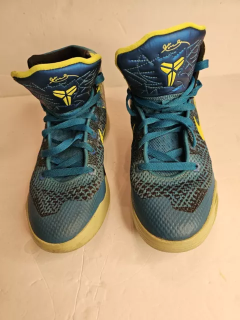 NIKE 636602-501 Nike Kobe 9 Elite Lakers (GS) Basketball Shoes-6.5 Y / 8  Womens