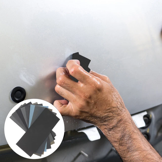 KIT CARTA VETRATA Carta Vetrata Per Levigatura Precisa Mobili Alta - Foto 5