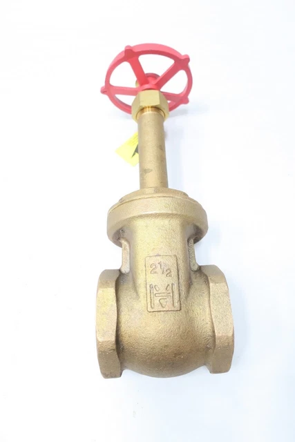 Milwaukee Valve 148 Manual Bronze Wedge Gate Valve 2-1/2in Npt 125