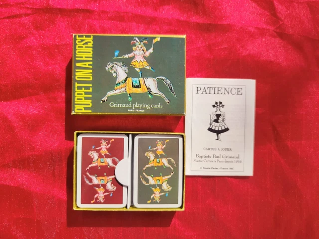 ANCIEN TAROT DE Marseille BP GRIMAUD 1930 PARIS Rare Nicolas CONVER EUR