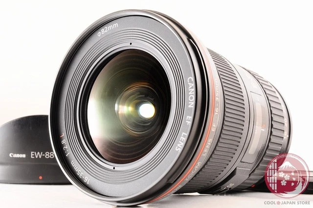 [MINT w/Hood Caps] Canon EF 16-35mm f/2.8 L II f2.8L USM from Japan Le88