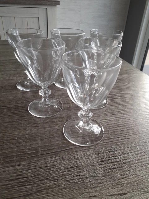 Verre à vin, verre à vin rouge, verre à vin blanc - Hobstar - Lot de 6 Verre à vin, verre à vin rouge, verre à vin blanc - Hobstar - Lot de 6