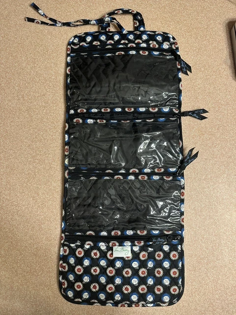 Vera Bradley Hanging Travel Toiletry Organizer  In Night Owl Pattern