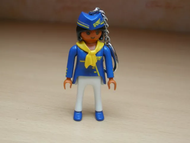 PL586, Playmobil, Schlüsselanhänger, Stewardess