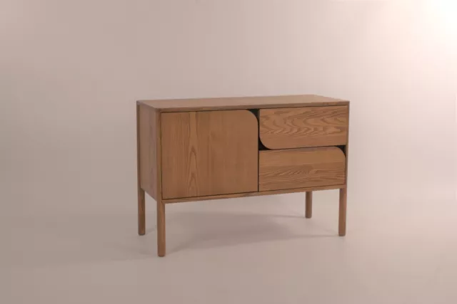 Ercol Verso Small Sideboard in OG Vintage  Ash W100cm D42cm H70cm  RRP £2095