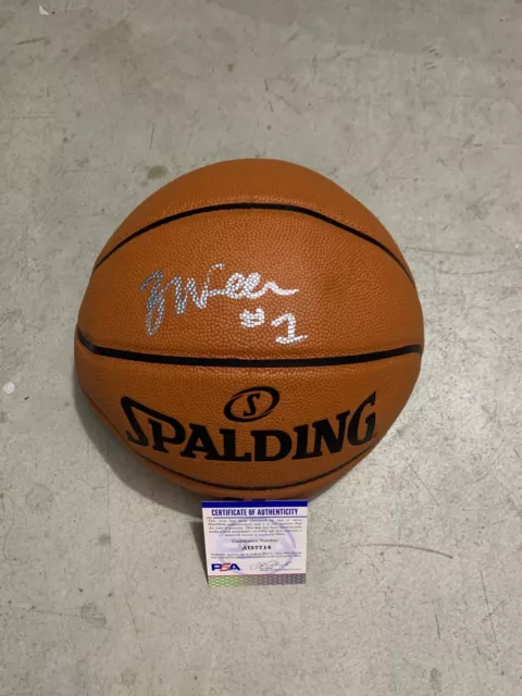 Ziaire Williams Signed Nba Replica Game Basketball Psa/Dna Coa Memphis Grizzles