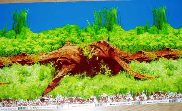 FONDO DECORATIVO DE  ACUARIO 60cm X 30cm altura.paisaje,terrario,pecera .