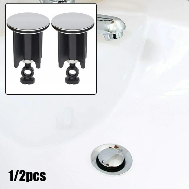 Oferta Enchufe de lavabo 1/2 pieza Accesorio de baño Tapón de drenaje Fácil de Usar