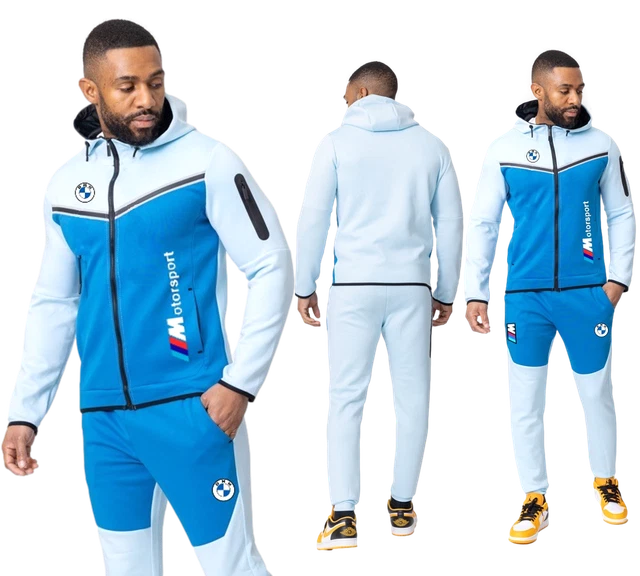 ENSEMBLE DE SURVETEMENT imprime BMW Motorsport bleu homme training E451 2 EUR 48 90 PicClick FR