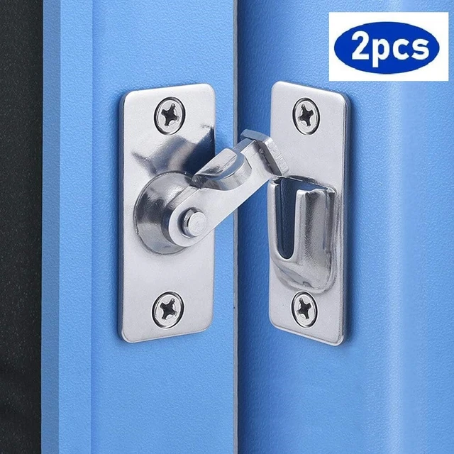 2p 90 Degree Door Latch Sliding Screen Door Latch Barn Door Lock Hasp Latch Clas