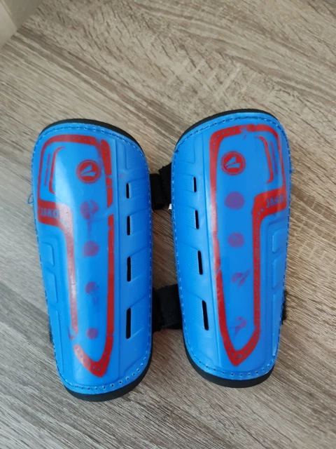 Kinder Fußball Schienbeinschoner - Stoßfeste Waben-Schützer Mit Halter