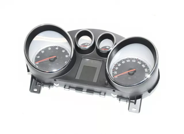 Instrument Unité de Compteur de Vitesse Noir 13346196 Abkk Meriva B 1,4 103KW