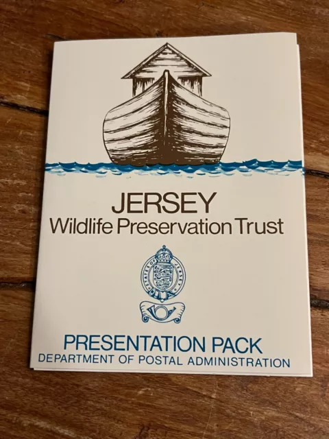 GB: Jersey Wildlife Preservation Trust Stamps Presentation Pack