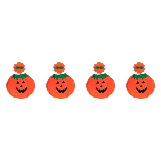 4 set di comodi abiti zucca deliziosi costumi di zucca in costume decorativo
