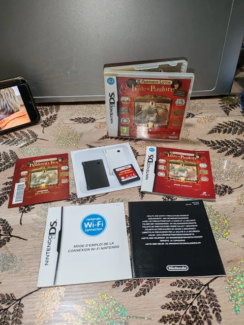 Jeu Professeur Layton Et La Boîte De Pandore Nintendo DS - Comme Neuf, Carte VIP Incluse