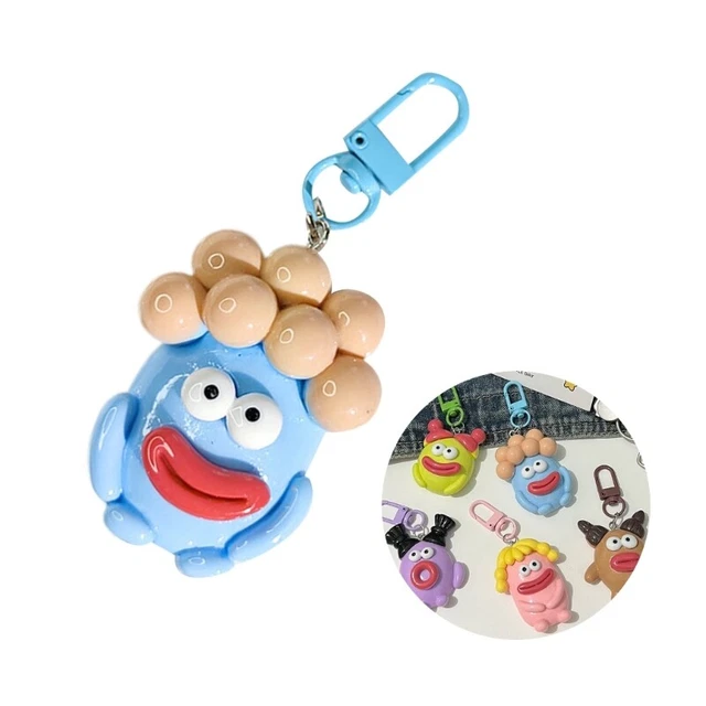 Cute and Funny Sausage Mouth Monsters Pendant Dolls Keys Chain Backpack Pendant 2