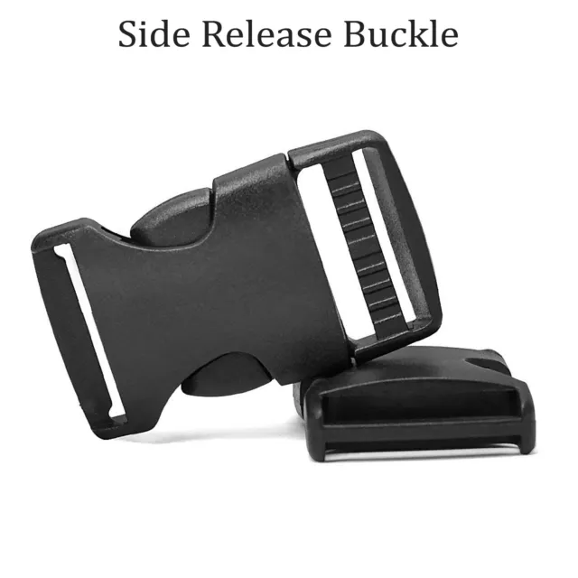 25mm Plastic Release Buckle Fastener Backpack Side Release Clip Webbing Strap