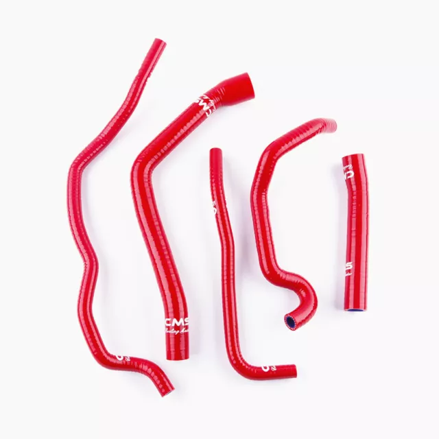 Red For 05-06 TRIUMPH SPRINT 1050 1050i ST 1050 Silicone Radiator Coolant Hose