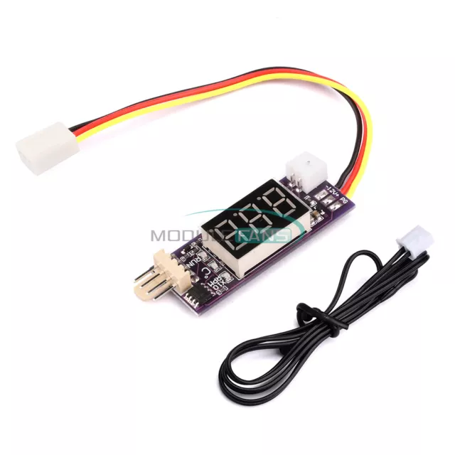 DC12V 3A PWM PC CPU Fan Temperature Control Thermostat Speed Controller Board