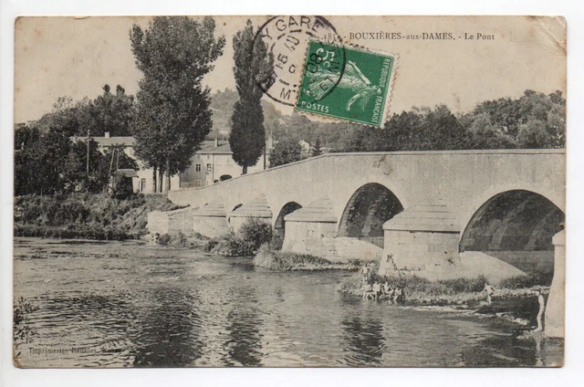 BOUXIERES AUX DAMES Meurthe et moselle CPA 54 le pont