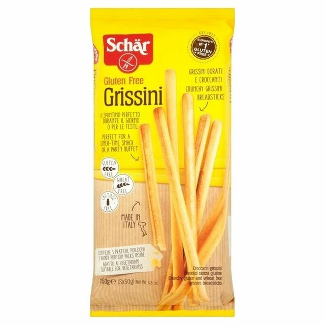 Schar Gluten Gressins Libres 3 X 50G - Paquet de 2